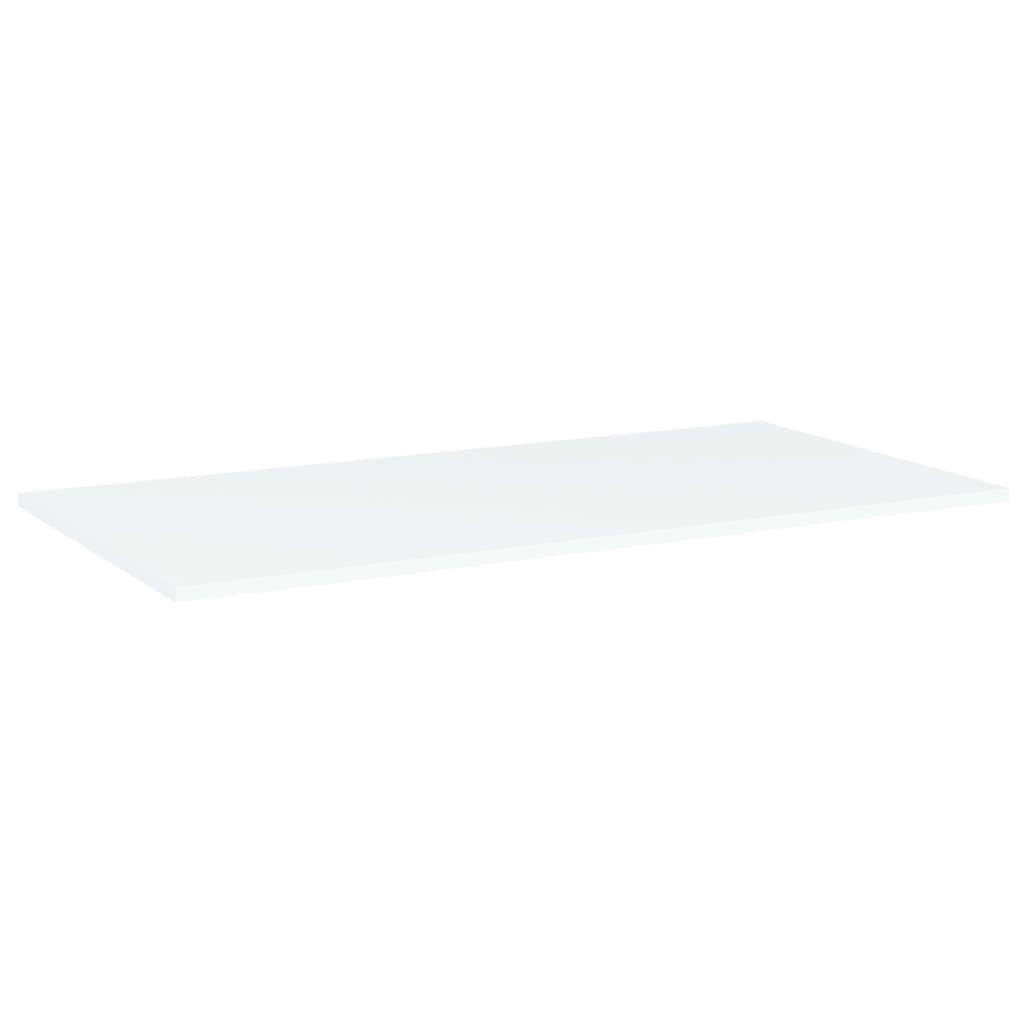 

vidaXL Wandschappen 8 st 80x20x1,5 cm spaanplaat wit