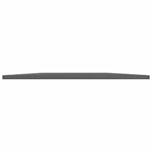 Přídavné police 4 ks šedé vysoký lesk 80x20x1,5 cm dřevotříska - obrázek 3