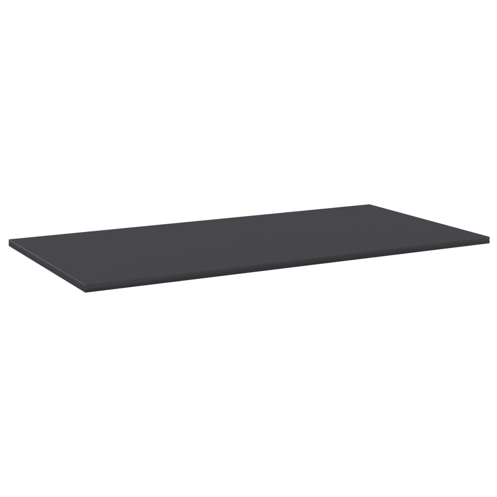 

vidaXL Wandschappen 8 st 80x30x1,5 cm spaanplaat grijs