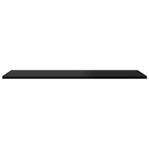 Přídavné police 8 ks černé vysoký lesk 80x30x1,5 cm dřevotříska - obrázek 5