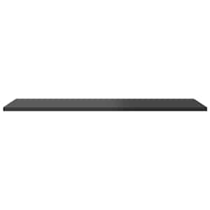 Přídavné police 4 ks šedé vysoký lesk 80x30x1,5 cm dřevotříska - obrázek 5