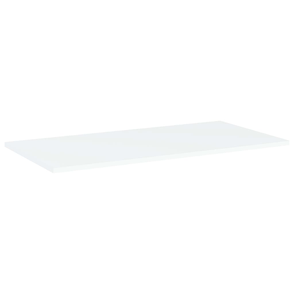 

vidaXL Wandschappen 8 st 80x40x1,5 cm spaanplaat wit