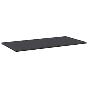 Přídavné police 4 ks šedé 80 x 40 x 1,5 cm dřevotříska - obrázek 2