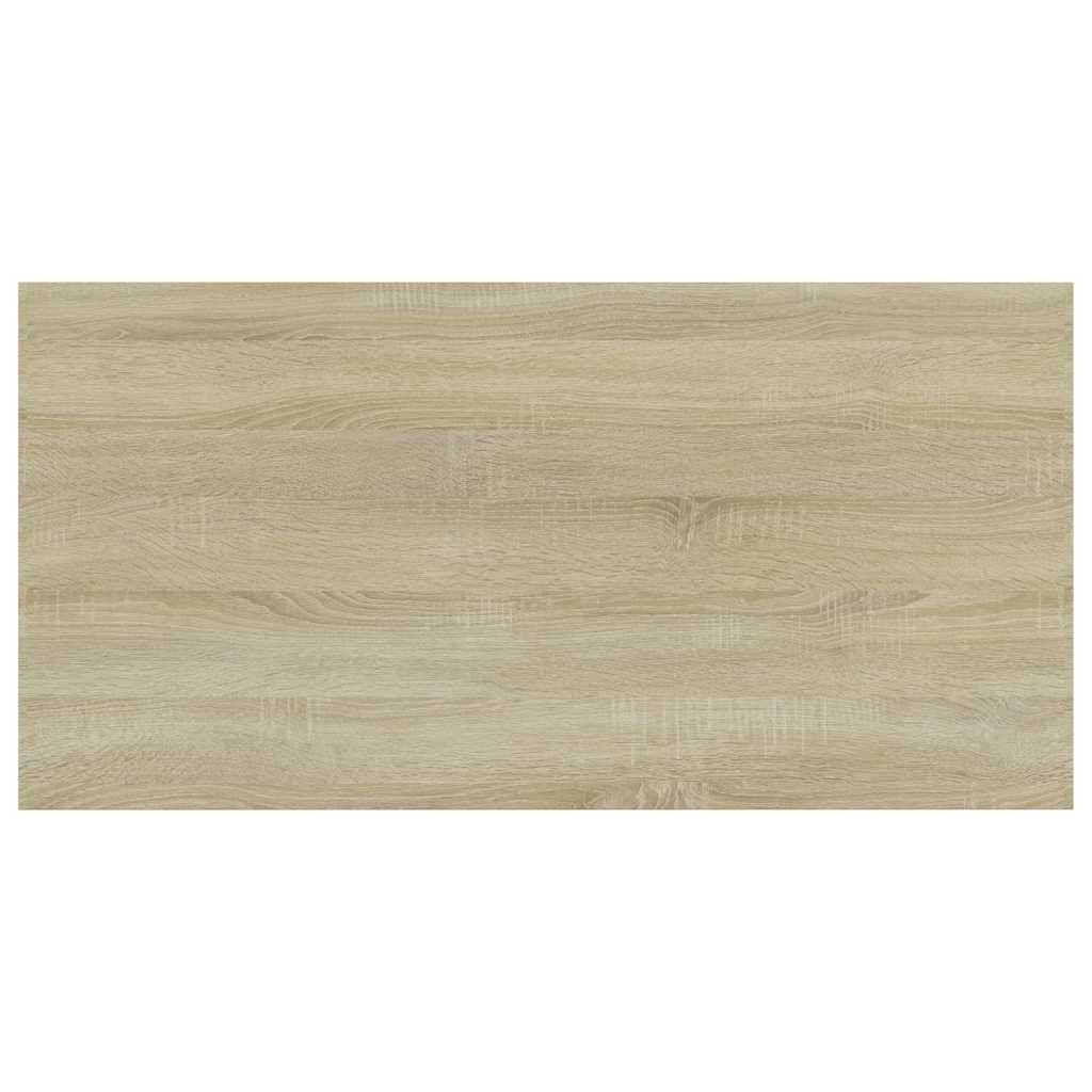 vidaXL Wandschappen 4 st 80x40x1,5 cm spaanplaat sonoma eikenkleurig, foto 4
