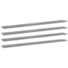vidaXL riiuliplaadid 4 tk, betoonhall, 100x10x1,5 cm, tehispuit