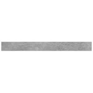Přídavné police 8 ks betonově šedé 100x10x1,5 cm dřevotříska - obrázek 4
