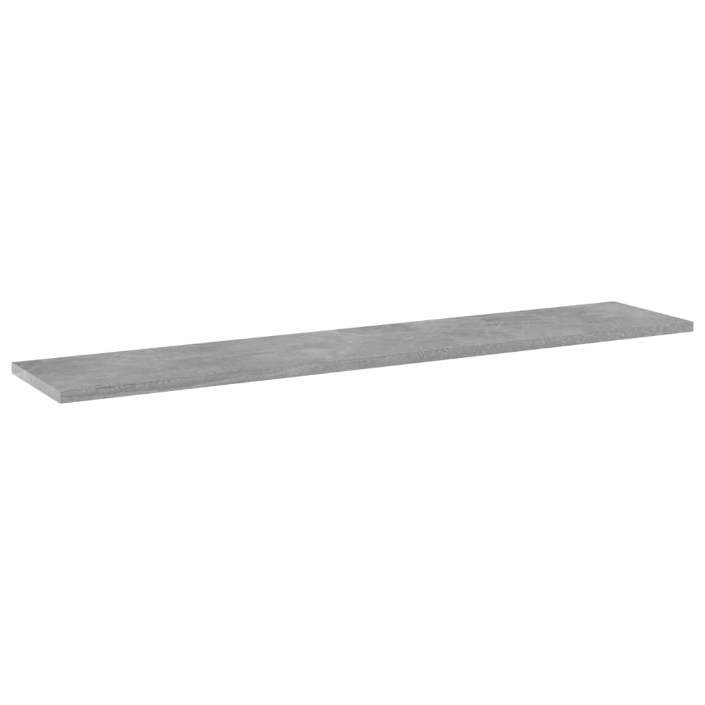 

vidaXL Wandschappen 8 st 100x20x1,5 cm spaanplaat betongrijs
