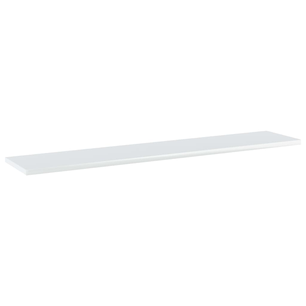 

vidaXL Wandschappen 8 st 100x20x1,5 cm spaanplaat hoogglans wit