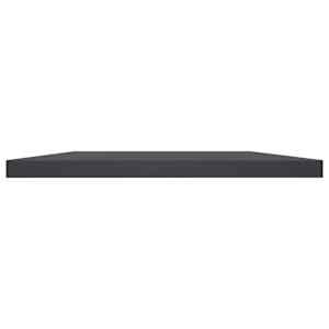 Přídavné police 4 ks šedé 100 x 30 x 1,5 cm dřevotříska - obrázek 3