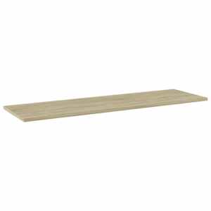 Přídavné police 4 ks dub sonoma 100 x 30 x 1,5 cm dřevotříska - obrázek 2