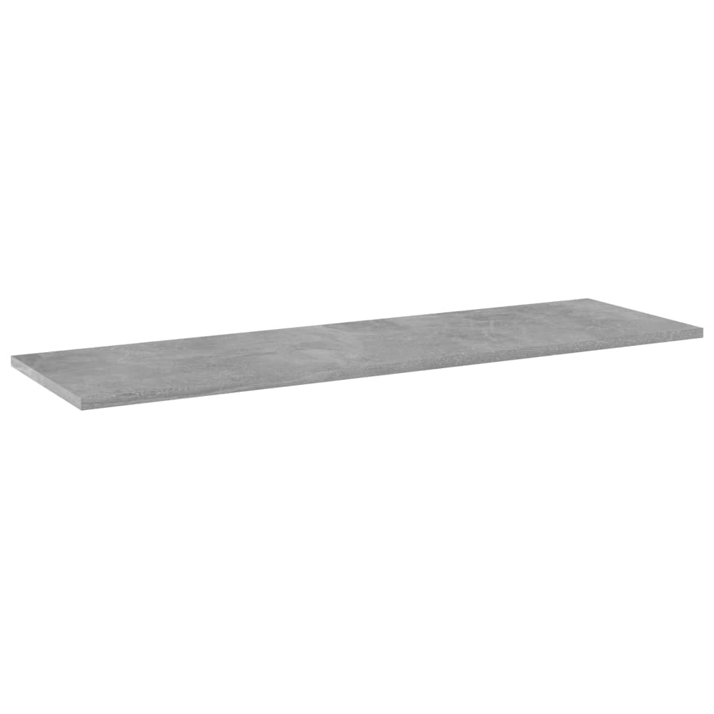 

vidaXL Wandschappen 4 st 100x30x1,5 cm spaanplaat betongrijs