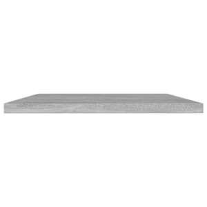 Přídavné police 8 ks betonově šedé 100x30x1,5 cm dřevotříska - obrázek 3