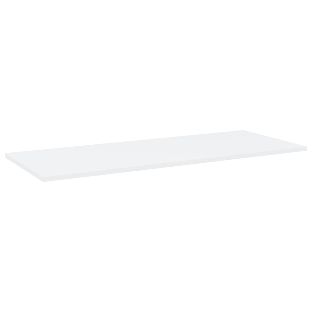

vidaXL Wandschappen 4 st 100x40x1,5 cm spaanplaat wit
