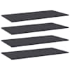 vidaXL riiuliplaadid 4 tk, hall, 100x50x1,5 cm, puitlaastplaat