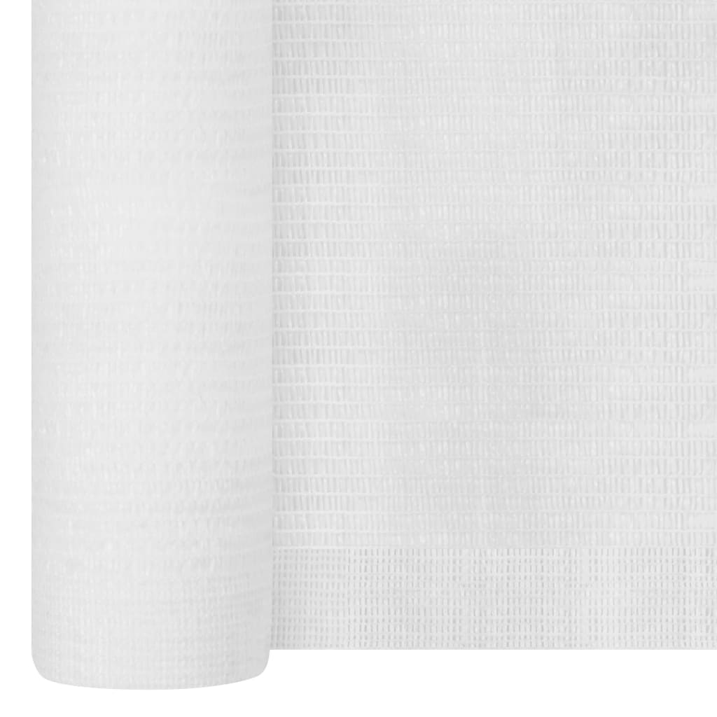 Stínící tkanina bílá 1 x 50 m HDPE 195 g/m²