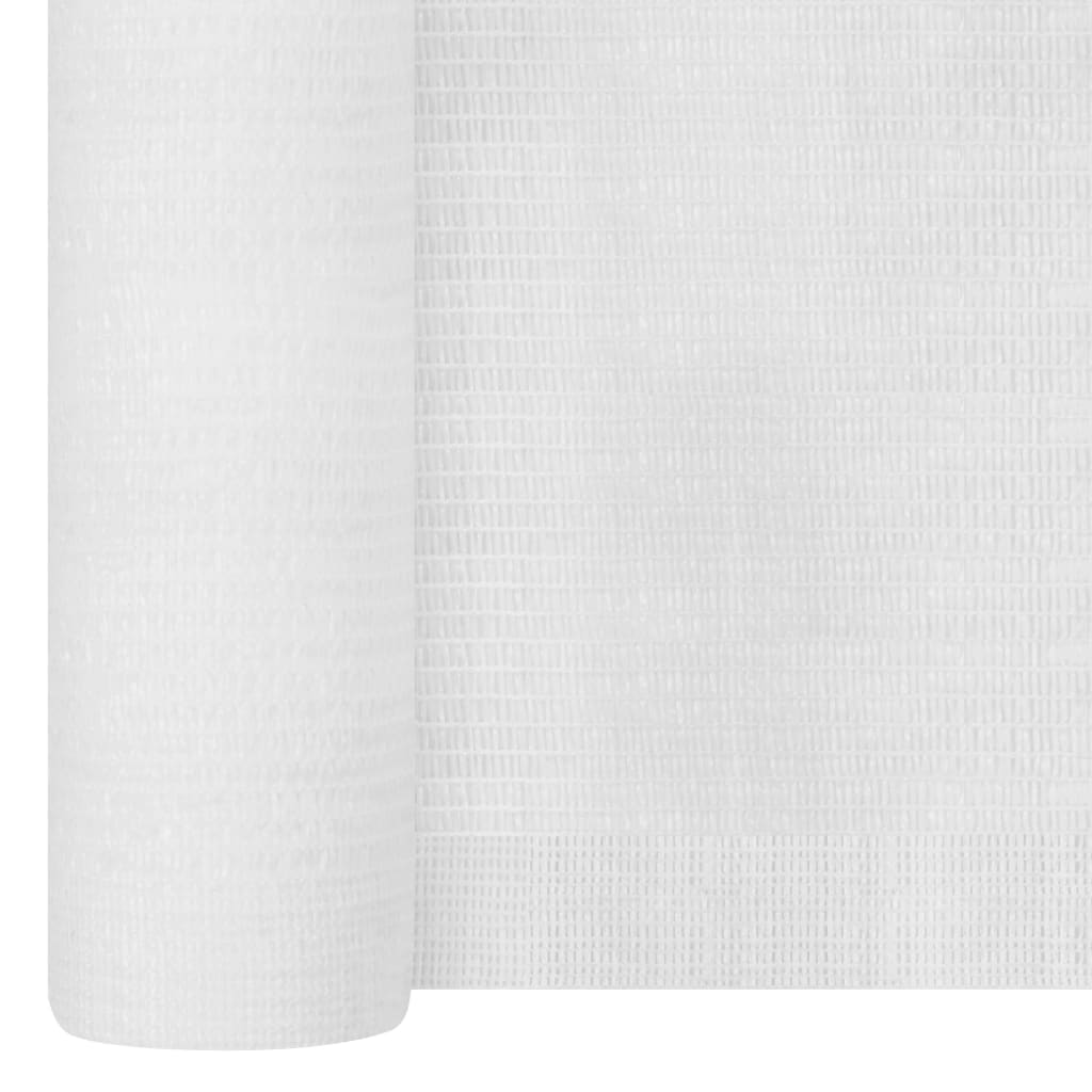 Stínící tkanina bílá 1,5 x 50 m HDPE 195 g/m²