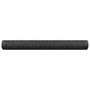 Stínící tkanina antracitová 1,5 x 25 m HDPE 75 g/m² - obrázek 3