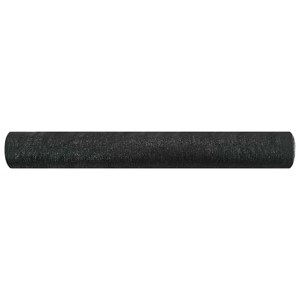 Thumbnail - vidaXL Zaunblende Schwarz 1x25 m HDPE 75 g/m²