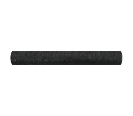 vidaXL Δίχτυ Σκίασης Μαύρο 3,6 x 10 μ. από HDPE 75 γρ./μ²
