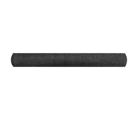 vidaXL Skjermnett svart 1,2x10 m HDPE 150 g/m²