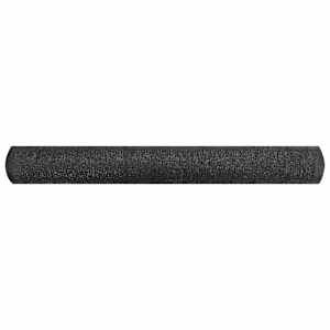 vidaXL Skjermnett svart 1,2x10 m HDPE 150 g/m²