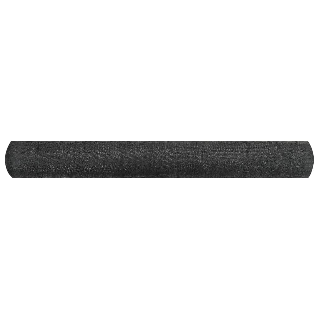 Stínící tkanina černá 3,6 x 50 m HDPE 150 g/m²