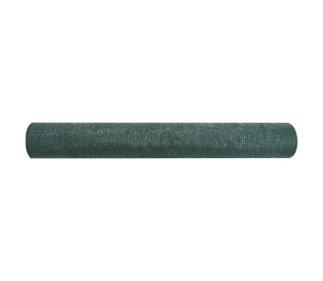 vidaXL Filet brise-vue Vert 1x25 m PEHD 75 g/m²