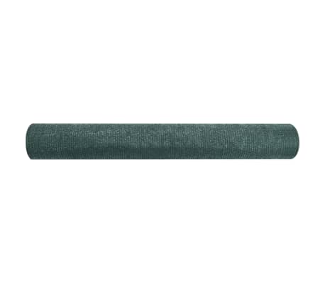 vidaXL Plasă protecție intimitate, verde, 1x50 m, HDPE, 75 g/m²