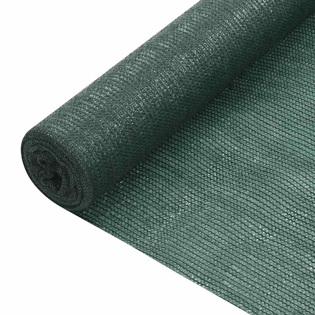 vidaXL Stínící tkanina zelená 1,2 x 10 m HDPE 75 g/m²