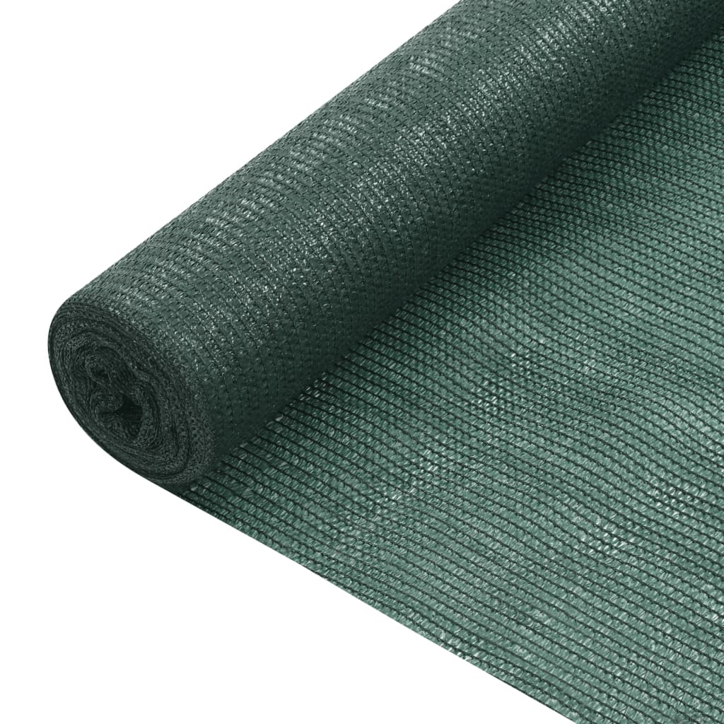 vidaXL Plasă protecție intimitate, verde, 1,2x25 m, HDPE , 75 g/m²