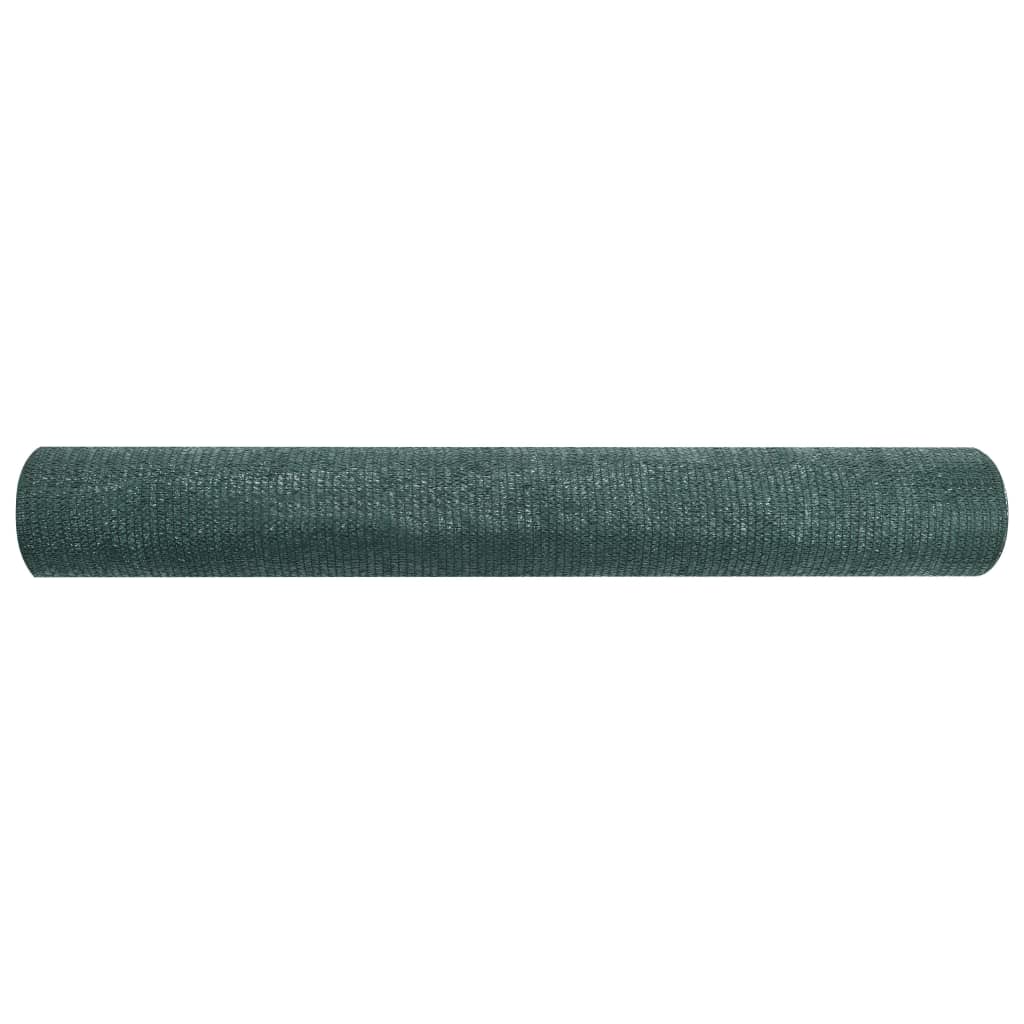 vidaXL Plasă protecție intimitate, verde, 1,2x25 m, HDPE , 75 g/m² 