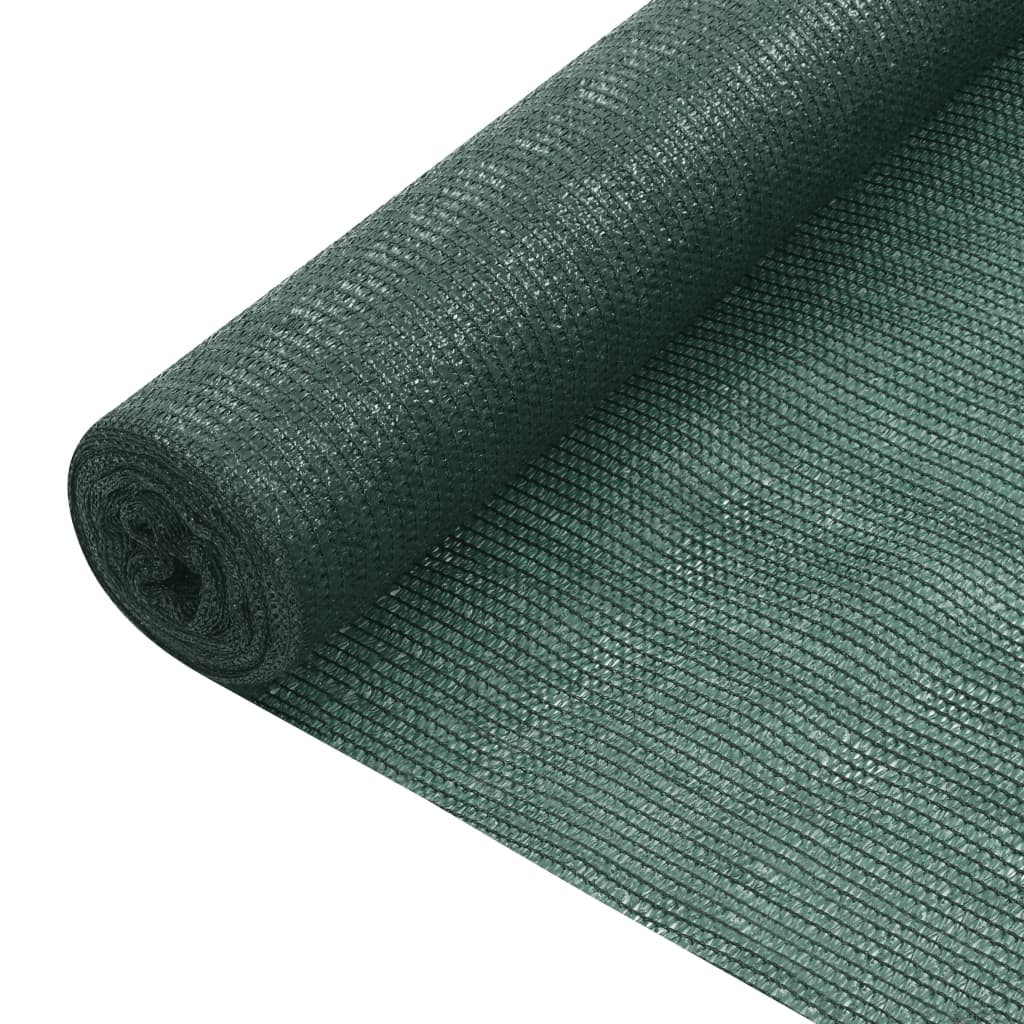 vidaXL Zaunblende Grün 1,2x50 m HDPE 75 g/m²