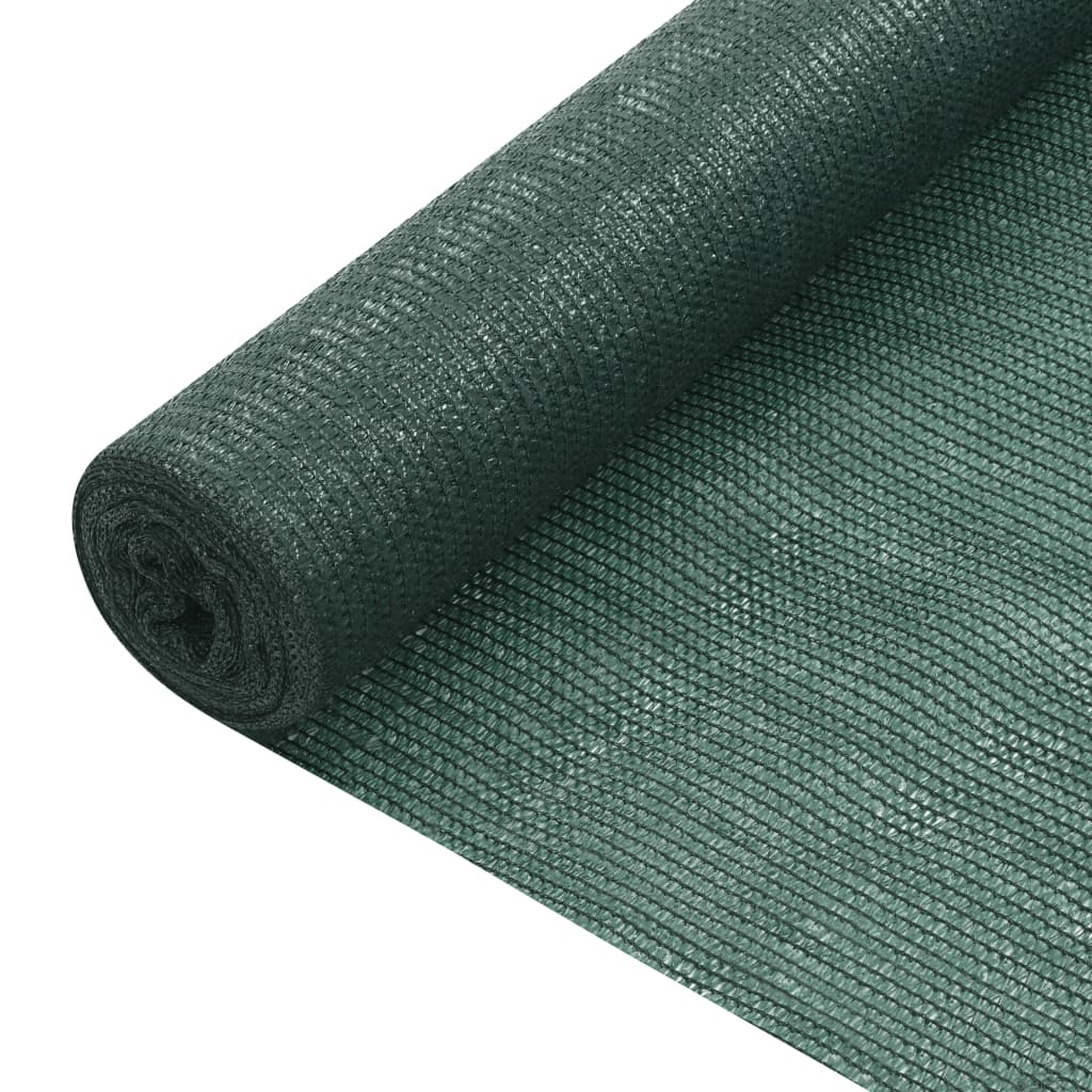 Stínící tkanina zelená 1,5 x 25 m HDPE 75 g/m²