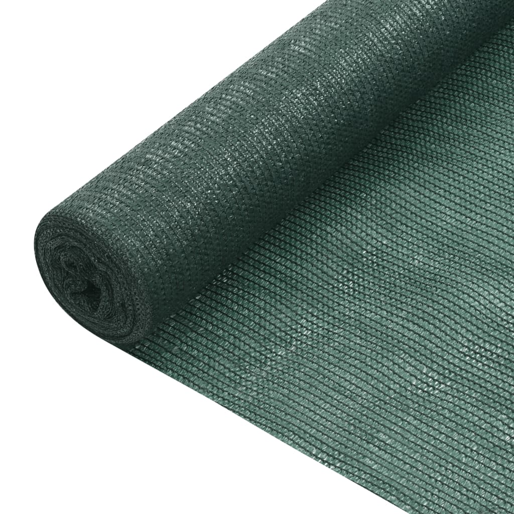 vidaXL Tieniaca sieť zelená 1,5x25 m HDPE 75 g/m²