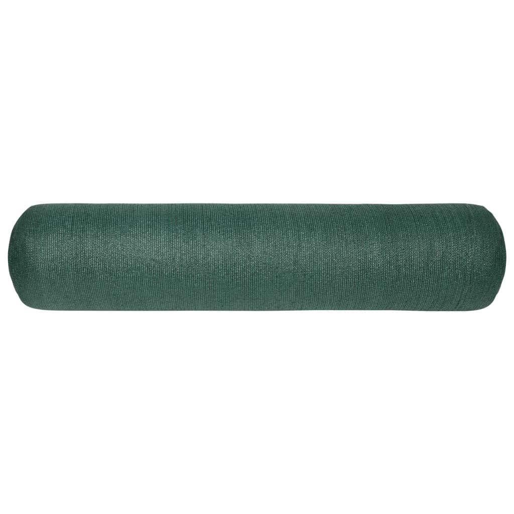 vidaXL norobežojošais tīkls, zaļš, 1x10 m, HDPE, 150 g/m²