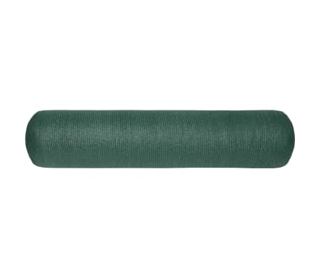 vidaXL Siatka cieniująca, zielona, 1,2x25 m, HDPE, 195 g/m²