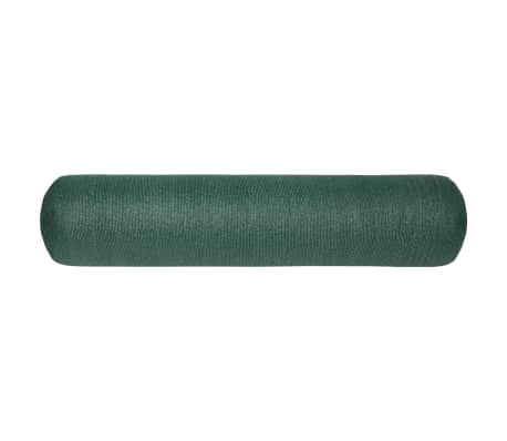 vidaXL Plasă pentru intimitate, verde, 1,5x25 m, HDPE, 195 g/m&sup2;