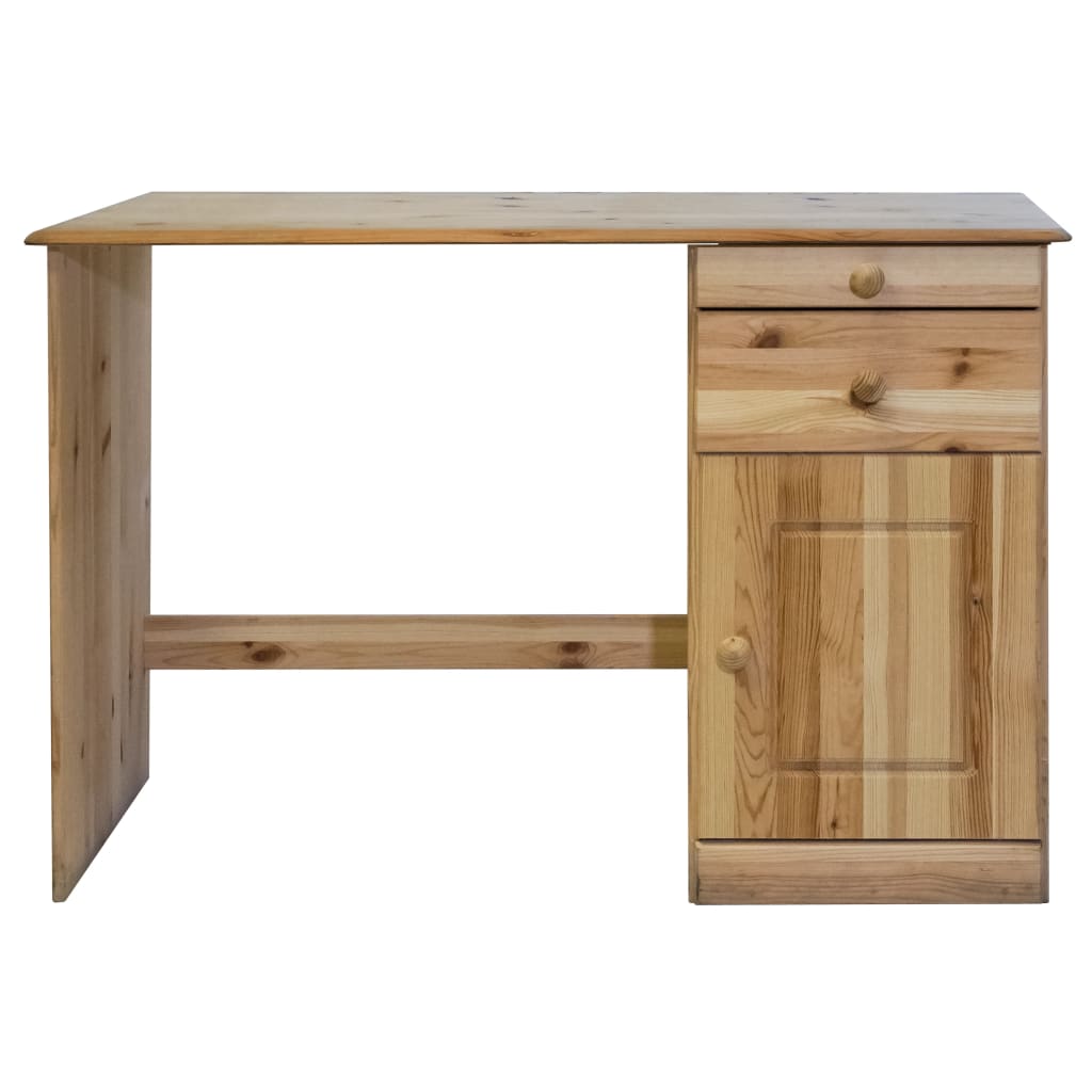 vidaXL Schreibtisch mit Schubladen 110x50x74 cm Kiefernholz