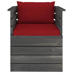 vidaXL aia tugitool istmepatjadega männipuit