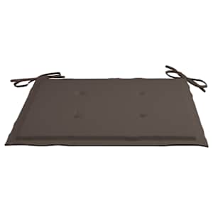 Zahradní židle 4 ks taupe podušky masivní teak - obrázek 9