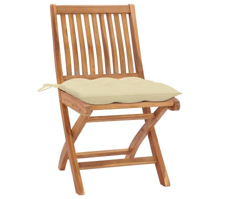 vidaXL Gar&eth;st&oacute;lar 2 stk. me&eth; Rj&oacute;mahv&iacute;tur Sessum Gegnheill Tekkvi&eth;ur