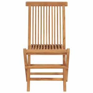 Zahradní židle s antracitovými poduškami 2 ks masivní teak - obrázek 4