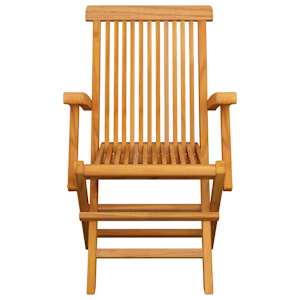 Zahradní židle s antracitovými poduškami 3 ks masivní teak - obrázek 10