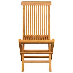 Zahradní židle s antracitovými poduškami 4 ks masivní teak - obrázek 4