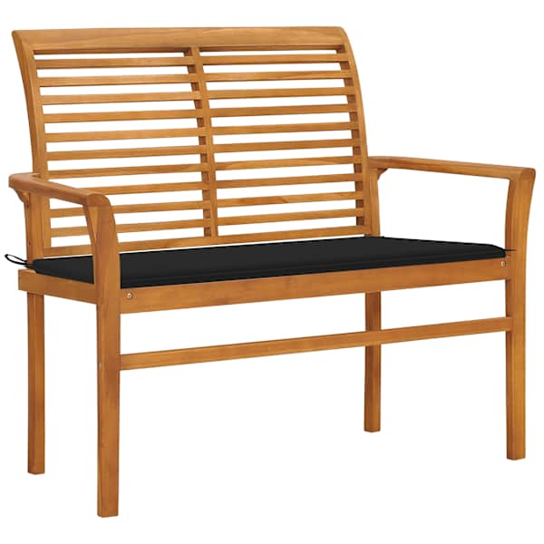 vidaXL aiapink beeži padjaga, 112 cm, toekas tiikpuu