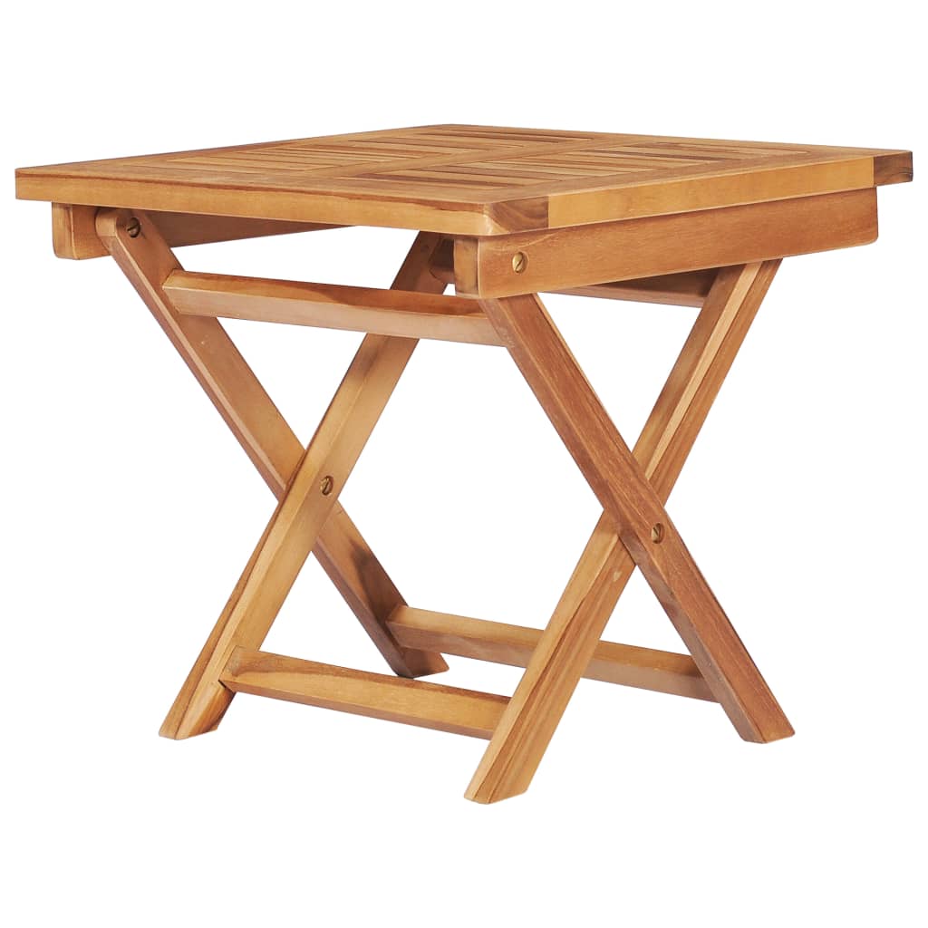 Sonnenliege mit Tisch und Auflage Massivholz Teak | Stepinfit