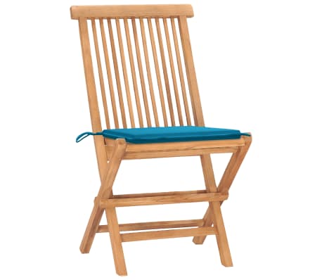 vidaXL Σετ Τραπεζαρίας Εξ. Χώρου Πτυσσόμενο 3 Τεμ. από Μασίφ Ξύλο Teak