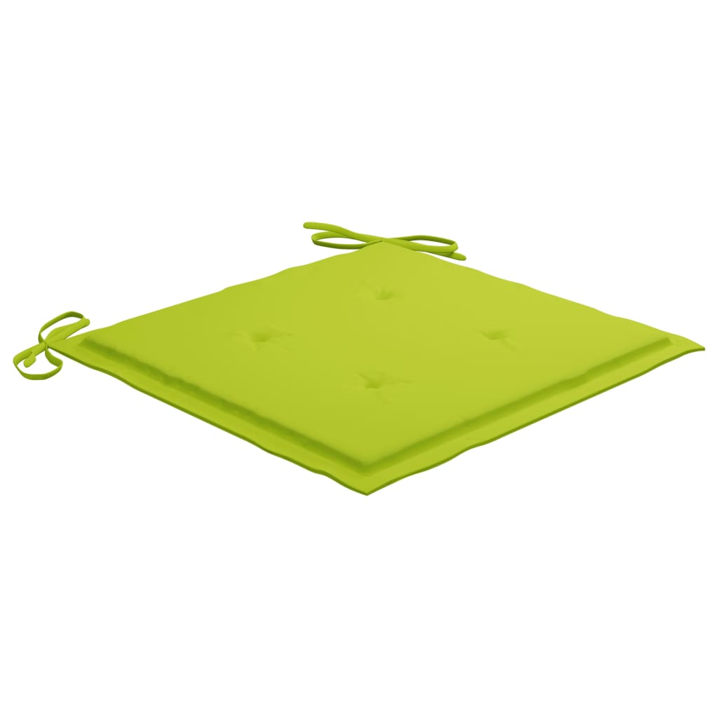 3-delige Tuinset inklapbaar met kussen massief teakhout image 13