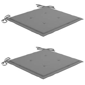 Zložljiva jedilna garnitura 3-delna z blazinami trdna tikovina - slika 7
