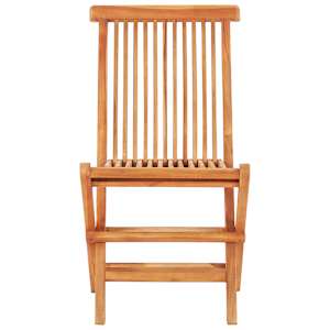 Bistro garnitura z antracit blazinami 3-delna trdna tikovina - slika 4